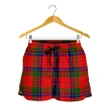 Nicolson Modern Tartan Shorts For Women