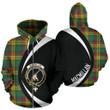 MacMillan Old Ancient Tartan Circle Zip Hoodie HJ4