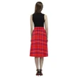 Rose Modern Tartan Aoede Crepe Skirt | Exclusive Over 500 Tartan