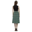 Scott Green Ancient Tartan Aoede Crepe Skirt | Exclusive Over 500 Tartan