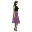 Graham of Menteith Red Tartan Aoede Crepe Skirt | Exclusive Over 500 Tartan