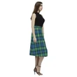 Gordon Ancient Tartan Aoede Crepe Skirt | Exclusive Over 500 Tartan