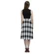MacFarlane Black & White Tartan Aoede Crepe Skirt | Exclusive Over 500 Tartan