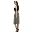 Shaw Green Modern  Tartan Aoede Crepe Skirt | Exclusive Over 500 Tartan