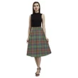 Shaw Green Modern  Tartan Aoede Crepe Skirt | Exclusive Over 500 Tartan