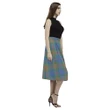 Stewart of Appin Hunting Ancient Tartan Aoede Crepe Skirt | Exclusive Over 500 Tartan