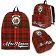 MacKinnon Tartan Clan Backpack | Scottish Bag | Adults Backpacks & Bags