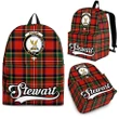 Stewart (High Stewards) Tartan Clan Backpack | Scottish Bag | Adults Backpacks & Bags