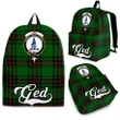 Ged Tartan Clan Backpack | Scottish Bag | Adults Backpacks & Bags