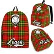Leask Tartan Clan Backpack | Scottish Bag | Adults Backpacks & Bags