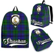 Strachan Tartan Clan Backpack | Scottish Bag | Adults Backpacks & Bags