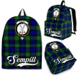 Sempill (or Semple) Tartan Clan Backpack | Scottish Bag | Adults Backpacks & Bags