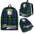 Paterson Tartan Clan Backpack | Scottish Bag | Adults Backpacks & Bags
