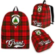 Grant Tartan Clan Backpack | Scottish Bag | Adults Backpacks & Bags