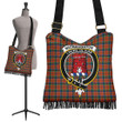 MacNaughton Ancient Tartan Clan Badge Boho Handbag | scottishclans.co