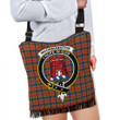 MacNaughton Ancient Tartan Clan Badge Boho Handbag K7