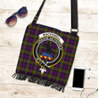 MacDonnell of Glengarry Modern Tartan Clan Badge Boho Handbag K7