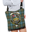 Paisley District Tartan Clan Badge Boho Handbag K7