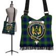 Johnston Modern Tartan Clan Badge Boho Handbag | scottishclans.co