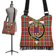 Ogilvie Tartan Clan Badge Boho Handbag | scottishclans.co
