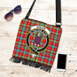Ogilvie Tartan Clan Badge Boho Handbag K7