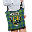 Johnston Ancient Tartan Clan Badge Boho Handbag K7