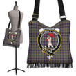 Taylor Weathered Tartan Clan Badge Boho Handbag | scottishclans.co