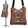 Ogilvie of Airlie Ancient Tartan Clan Badge Boho Handbag | scottishclans.co
