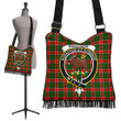 Pollock Modern Tartan Clan Badge Boho Handbag | scottishclans.co