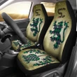 Urquhart Broad Red Ancient Tartan Car Seat Cover Lion and Thistle Special Style