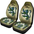 Newlands of Lauriston Tartan Car Seat Cover Lion and Thistle Special Style TH8