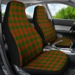Menzies Green Modern Tartan Car Seat Covers K7