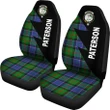 Paterson Clans Tartan Car Seat Covers - Flash Style - BN
