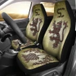 Nicolson Hunting Weathered Tartan Car Seat Cover Lion and Thistle Special Style