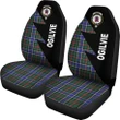 Ogilvie Clans Tartan Car Seat Covers - Flash Style - BN