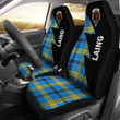 Laing Clans Tartan Car Seat Covers - Flash Style
