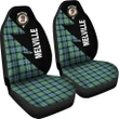 Melville Clans Tartan Car Seat Covers - Flash Style - BN