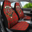 Macbean Tartan Car Seat Covers Clan Badge K7