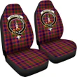 Macintyre Modern Tartan Car Seat Covers - Clan Badge K7