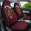 Macintyre Modern Tartan Car Seat Covers - Clan Badge K7