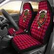 Hamilton Modern Tartan Car Seat Covers - Clan Badge K7