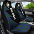 Strachan Clans Tartan Car Seat Covers - Flash Style - BN