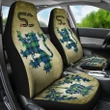 Gordon Ancient Tartan Car Seat Cover Lion and Thistle Special Style TH8