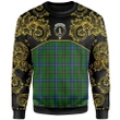 Henderson Modern Tartan Clan Crest Sweatshirt - Empire I - HJT4 - Scottish Clans Store - Tartan Clans Clothing - Scottish Tartan Shopping - Clans Crest - Shopping In scottishclans - Sweatshirt For You