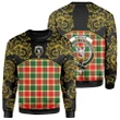 Gibbs Tartan Clan Crest Sweatshirt - Empire I - HJT4