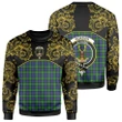 Gordon Modern Tartan Clan Crest Sweatshirt - Empire I - HJT4