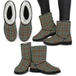 Thomson Hunting Modern Tartan Faux Fur Boots Shoes Footwear