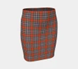 Tartan Fitted Skirt - MacFarlane Ancient | Special Custom Design