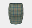 Tartan Fitted Skirt - Balfour Blue | Special Custom Design