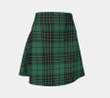 Tartan Flared Skirt - Maclean Hunting Ancient A9